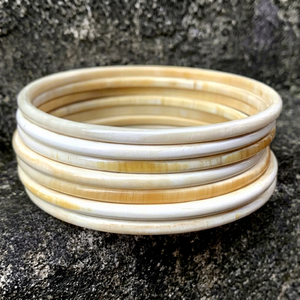 Brazalete Étnico Tribal Hecho a Mano, Ecológico, de Hueso Natural, Estilo Bohemio Vintage, Joyería de Moda para Mujer - Product Image 1