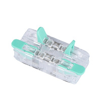 GW 263/265/281/282/283/Conectores de cable de empuje rápido 1/2/3/5P Bloque de terminales de resorte para conexión de cable eléctrico