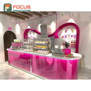 Vitrine de Luxe pour Café avec Façade en Verre Trempé, Zone d'Exposition pour Grains de Café, Meuble de Présentation pour Café - Product Image 2