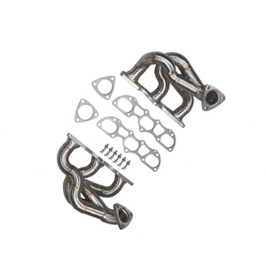 ออกแบบมาเพื่อประสิทธิภาพสูง ท่อไอเสียรถยนต์สแตนเลสแบบตรงสำหรับ Porsche 991 Turbo 991.2 3.8t พร้อมท่อร่วมไอเสีย - Product Image 3