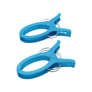 Lot <span class=keywords><strong>de</strong></span> 4 pinces à linge grande taille blanches pour serviettes <span class=keywords><strong>de</strong></span> <span class=keywords><strong>plage</strong></span> - Product Image 6