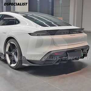 Kit carrosserie en fibre de carbone sèche de style Pt, diffuseur de pare-chocs arrière pour <span class=keywords><strong>Porsche</strong></span> <span class=keywords><strong>Taycan</strong></span> <span class=keywords><strong>4S</strong></span> <span class=keywords><strong>Cross</strong></span> Turismo - Product Image 3