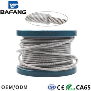 أفضل جودة من حبال الأسلاك الفولاذية المجلفنة المطلية بألوان وأحجام مختلفة للاستخدامات المتعددة <span class=keywords><strong>0</strong></span>.3-20 مم - Product Image 2