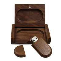 Grosir hadiah promosi Logo kustom Usb kayu 2.0 Flash Disk USB 3.0 stik memori Flash Pen Drive