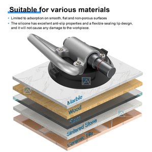 Компактный портативный вакуумный подъемник с D-образной ручкой для легкого перемещения плитки и мебели - Product Image 5