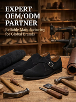 Mocassins de luxe en daim pour hommes, style belge, à boucle simple, chaussures habillées pour affaires et mariages, personnalisables OEM ODM