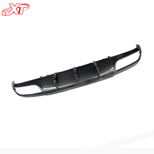 Diffuseur arrière en fibre de carbone de haute qualité de style W205 coupé FD pour Mercedes Benz 15-21 <span class=keywords><strong>C63</strong></span> lèvre de pare-chocs arrière - Product Image 4
