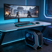 New Factory Price 34 Inch 2K 180Hz Desktop Ultra-wide Gaming Curved Monitor 21:9 VA Panel R1500 Curved Screen E-sport
