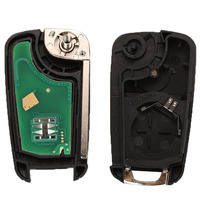 Jingyuqin - Llave Remota para Automóvil de 315/433 Mhz, ID46 PCF7931E/7937, para Chevrolet Cruze, Aveo, Epica, Lova, Camaro, Impala, Trax, Orlando, 2/3/4 Botones