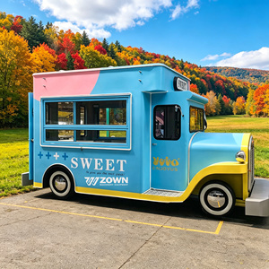 Camion de cuisine électrique ZOWN, Sweetbox, cuisine mobile, design rétro, chariot de service extérieur - Product Image 5