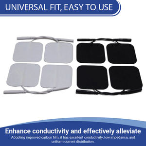 5*5cm <span class=keywords><strong>Compex</strong></span> Ems Forte Collant Physique Thérapie Stimulant Grand Premium Remplacement Tens Électrodes Gel Pad Dix/ems Unité - Product Image 4