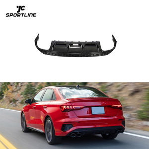 Lame de pare-chocs de voiture en Fiber de carbone Facelift <span class=keywords><strong>S3</strong></span> pour <span class=keywords><strong>Audi</strong></span> <span class=keywords><strong>S3</strong></span> 8Y A3 SLINE Sedan 4 portes 2021-<span class=keywords><strong>2022</strong></span> - Product Image 1
