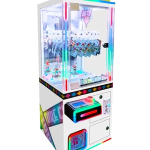 NINIX NINIX-6352 Mini Lucky Clip Coin Operated Crane Machine Precision Clamp <b>Control</b> Colorful LED Lighting Metal 1 Year - Product Image 3