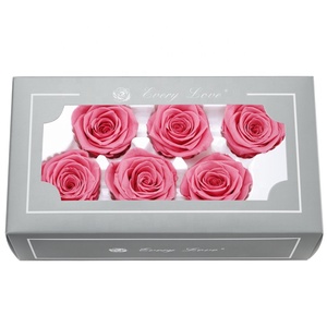 Nouvelle Collection 2026 : Tête de Rose Éternelle Naturelle de Qualité Supérieure (5-6 cm) – Idéale pour Décoration de Mariage et Cadeau Fête des Mères - Product Image 2