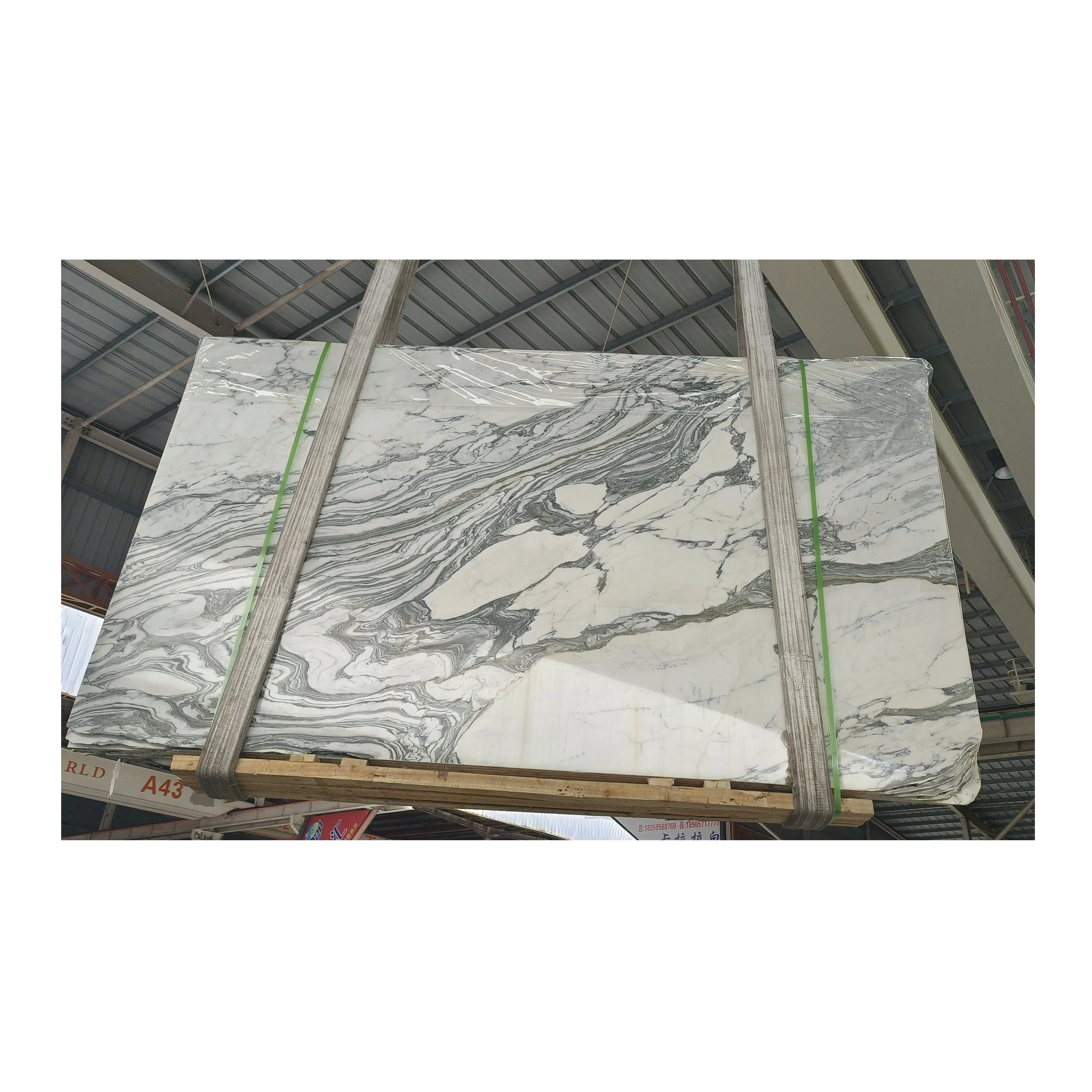 Luxury Bulgari White Marble Slab 18 mm Thickness 11 In Stock For Flooring Tiles Counter Vanity Top Use Dessert Bar Top