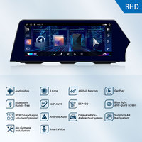 Lucnavi 12,3 pouces Qualcomm 8 cœurs Android 13 GPS-Navigation BMW Série 5 F10 F18 2011-2012 CIC 1920x1280 IPS Tableau de bord DSP