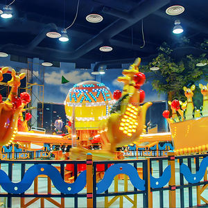 High Quality <b>Amusement</b> Park <b>Equipment</b> Attraction Rotation Carousel Machines Happy Kangaroo Jumping <b>Rides</b> for Kids and Adults - Product Image 1