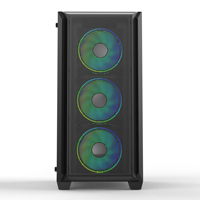 2024 nouveauté EATX Micro ATX ITX PC boîtier prix usine pas cher ordinateur boîtier de jeu verre acrylique boîtier de bureau armoire d'ordinateur