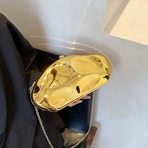 Dropshipping Shopify acrílico bolso de mano para mujer Irregular Shell bolso de noche para fiesta de boda - Product Image 3