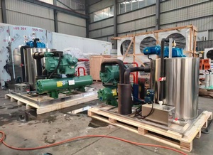 Machine automatique de fabrication de flocons de glace comestibles industrielle 3 tonnes 5 tonnes en acier inoxydable pour bateaux de pêche - Product Image 2