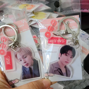 Llavero Acrílico de Kpop del Grupo Idol Bangtan Boys, Gira Mundial 2026, JUNGKOOK, V, JIMIN, JIN, SUGA, <span class=keywords><strong>RM</strong></span>, Regalo Creativo al por Mayor - Product Image 2