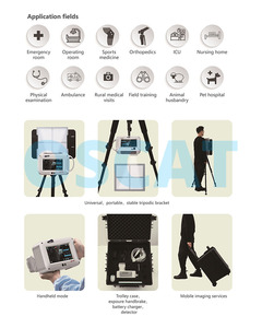 Alat Rontgen Portabel OSCAT Vet, Mesin Rontgen Mobile Diagnostik Medis Genggam, Instrumen Veteriner Bersertifikasi CE untuk Klinik Hewan - Product Image 6