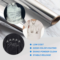 Nouveau film UV argenté en rouleau pour étiquettes en cristal, autocollants, imprimante grand format, machine d'impression numérique, films pour traceur 30CM