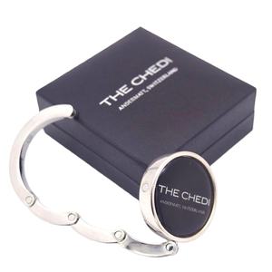 Support <span class=keywords><strong>de</strong></span> sac pliable magnétique en métal personnalisé pour usine OEM avec autocollant époxy « shop with Zubss » en alliage <span class=keywords><strong>de</strong></span> zinc - Product Image 2