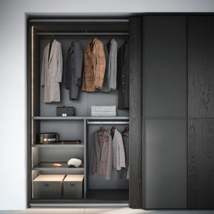 <span class=keywords><strong>Armadio</strong></span> Balom in Legno Resistente per Arredamento Moderno Camera da Letto, Guardaroba con <span class=keywords><strong>Ante</strong></span> Scorrevoli, Design Modulare Personalizzabile per Uso Domestico e Sala da Pranzo - Product Image 2