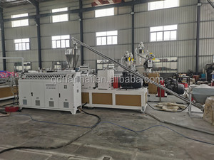 Máquina de extrusión de línea de producción de perfiles, tornillo doble de PVC, <span class=keywords><strong>puerta</strong></span> de madera y Marco de ventana, Plástico - Product Image 2