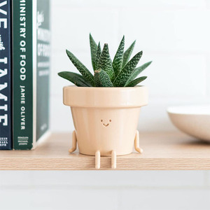 Nouveauté <span class=keywords><strong>Pot</strong></span> <span class=keywords><strong>de</strong></span> plante pour le visage, <span class=keywords><strong>Pot</strong></span> <span class=keywords><strong>de</strong></span> <span class=keywords><strong>fleur</strong></span> Unique et mignon avec trou <span class=keywords><strong>de</strong></span> Drainage - Product Image 2