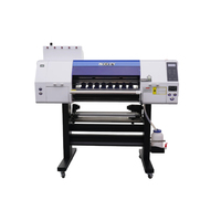 Imprimante DTF haute vitesse Audley Factory A1 60cm grand format avec 2 têtes d'impression I3200 et machine à secouer la poudre numérique A2