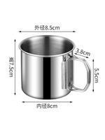 Set peralatan memasak luar ruangan portabel baja tahan karat 304 untuk piknik Kemah termasuk Set peralatan makan dan peralatan masak panci