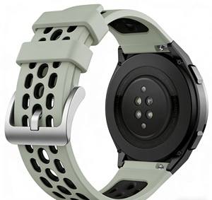 Correa de Silicona Deportiva para Reloj <span class=keywords><strong>Huawei</strong></span> Watch <span class=keywords><strong>GT</strong></span> <span class=keywords><strong>2E</strong></span>, Repuesto de Correa para <span class=keywords><strong>Smartwatch</strong></span> con Correa de Goma de 22mm Tipo Charm para GT2E - Product Image 4