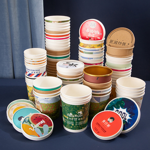 Eco Friendly usa e getta PE Coat White Kraft Cup Paper Thermo 26OZ Soup Cup con coperchio in Pla - Product Image 6