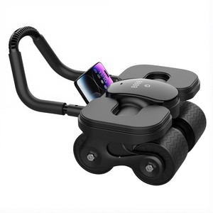 Coosport thể dục 4 bánh ABS Con lăn <span class=keywords><strong>Exerciser</strong></span> bánh xe thiết bị cơ thể Giảm Béo Thiết bị lõi phòng tập thể Dục Đào Tạo đôi <span class=keywords><strong>AB</strong></span> bánh xe - Product Image 6