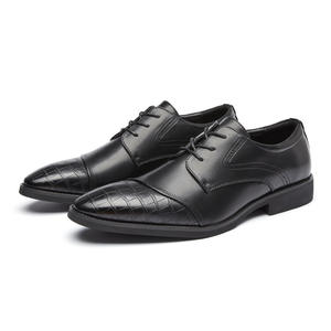 Chaussures Oxford en cuir de vachette de style italien, fabriquées à la main, de qualité supérieure, prix d'usine, vente en gros, chaussures formelles de luxe haut de gamme, vente chaude - Product Image 6