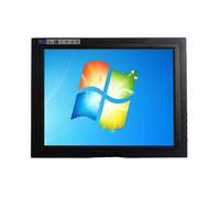 Moniteur tactile de cuisine J-Well 15 pouces haute résolution 1024*768 avec interface USB, nouveau format 4:3, type capacitif pour