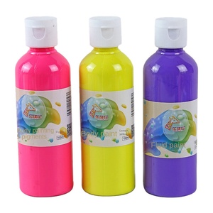 Ensemble de <span class=keywords><strong>peinture</strong></span> cellulaire à l'huile de silicone Graffiti DIY vente en gros costume acrylique à pigments fluides d'ours violents pour toile - Product Image 5