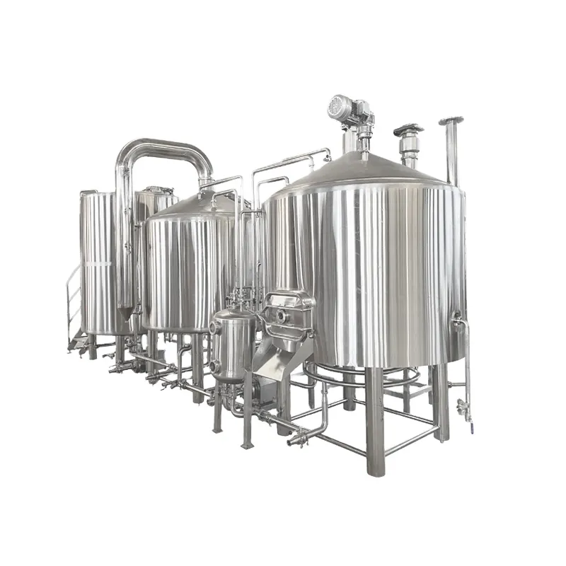 2000L large beer brewing equipment brewery equipment with fermenter