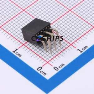 PM200-2-03-W-4.3 Pin Socket Bent Lead Through Hole,P=2mm Connector ( Jack Structure: 2x3P )( Pitch: 2mm )( Row Spacing: 2mm ) - Product Image 2