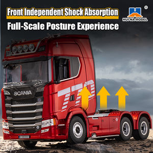 Auto RC Huina 1501/1502, Modello di <span class=keywords><strong>Camion</strong></span> Pesante Scania in Scala 1:18, Controllo Remoto Elettrico, Giocattolo Avanzato di Alta Gamma - Product Image 5