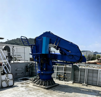 Kompakter Hydraulischer Klapparm-Marinekran für Kleine bis Mittelgroße Schiffe