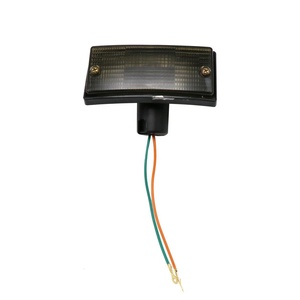 Clignotant avant à lentille fumée avec ampoule halogène pour PX PE <span class=keywords><strong>T5</strong></span> LML <span class=keywords><strong>125</strong></span> 150 200 - Product Image 4
