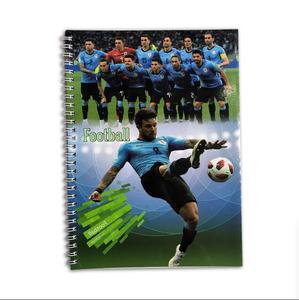 Cahiers à spirale double A4 à couverture souple, 100 pages, <span class=keywords><strong>ligne</strong></span> simple - Product Image 2