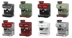 Máquina de café eléctrica expreso para el hogar, molinillo fresco para <span class=keywords><strong>cocina</strong></span> <span class=keywords><strong>italiana</strong></span> profesional - Product Image 6