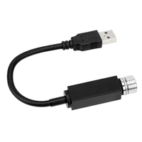 Lámpara LED de Ambiente Interior con Proyector de Estrellas USB, Luz de Techo para Auto con Diseño de Cielo Estrellado, Flexible y sin Adhesivos
