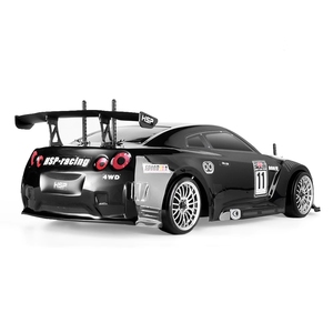 Coche <span class=keywords><strong>RC</strong></span> de Derrape Eléctrico 4x4 de Alta Velocidad <span class=keywords><strong>HSP</strong></span> 94123 Brushed 1/10 Flying Fish 4WD con Chasis Metálico para Carretera - Product Image 3