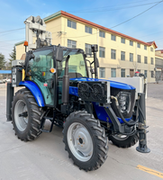 KY Max.300m Foreuse hydraulique portable à moteur diesel pour puits d'eau, montée sur tracteur, pour forage de puits.
