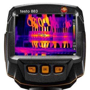 ชุดอุปกรณ์ Testo 883 - กล้องถ่ายภาพความร้อน Testo 883-1 พร้อมเลนส์ 30 และ 12 มม. เลนส์และอุปกรณ์เสริม - Product Image 2